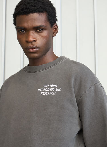 Western Hydrodynamic Research Worker Sweatshirt Grey whr0156010