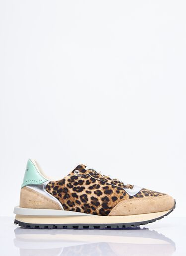 HIDN-ANDER Tenkei Leopard Prime Sneakers Brown hdn0258012