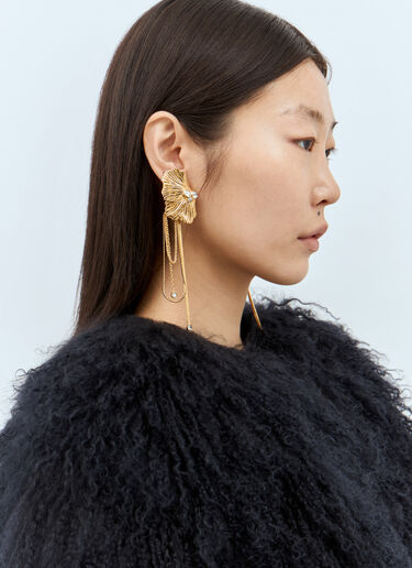 Chloé Flowers Earrings Gold chl0257037