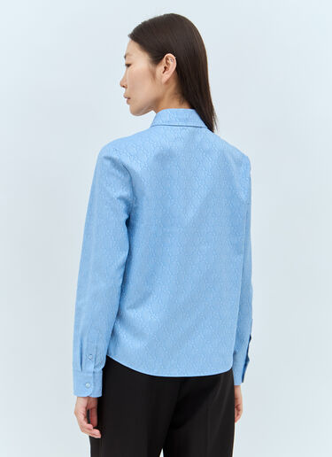 Gucci Interlocking G Shirt Blue guc0257034