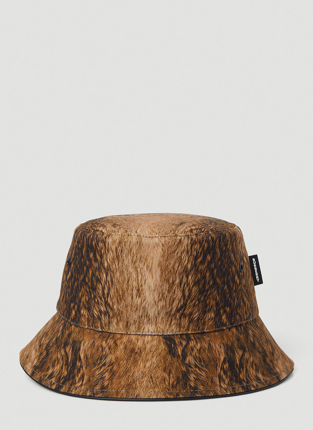 Burberry Fur Print Bucket Hat in Brown | LN-CC®