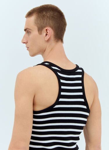 Jean Paul Gaultier Mariniere Tank Top Black jpg0157009