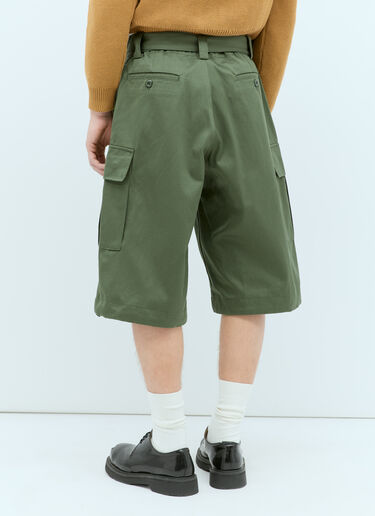 Kenzo Army 工装短裤  绿色 knz0156007
