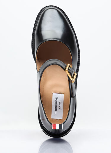 Thom Browne Buckle-Strap Shoes Black thb0157007