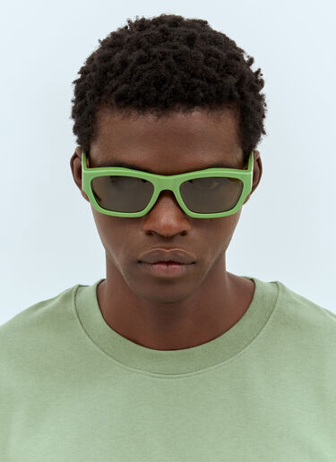 Jacquemus Les Lunettes Meridiano Sunglasses Green jas0158005