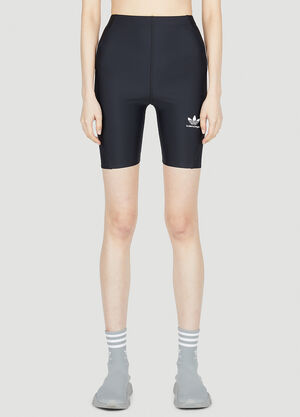 Balenciaga x adidas Striped Cycling Shorts Red axb0251004
