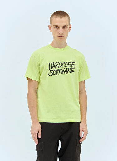 Metalwood Studio Hardcore Softcore T-Shirt Yellow met0156019