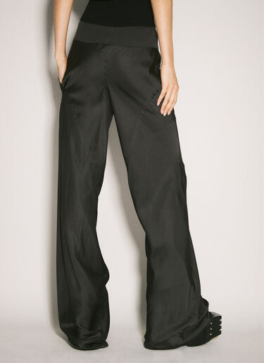 Rick Owens Bias Satin Pants Brown ric0257007