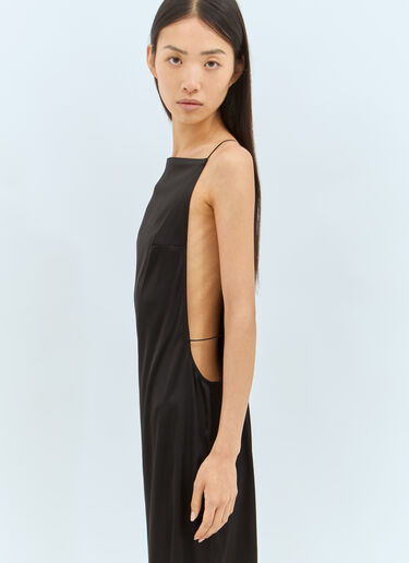 Jacquemus La Robe Spoglio Dress Black jac0258021