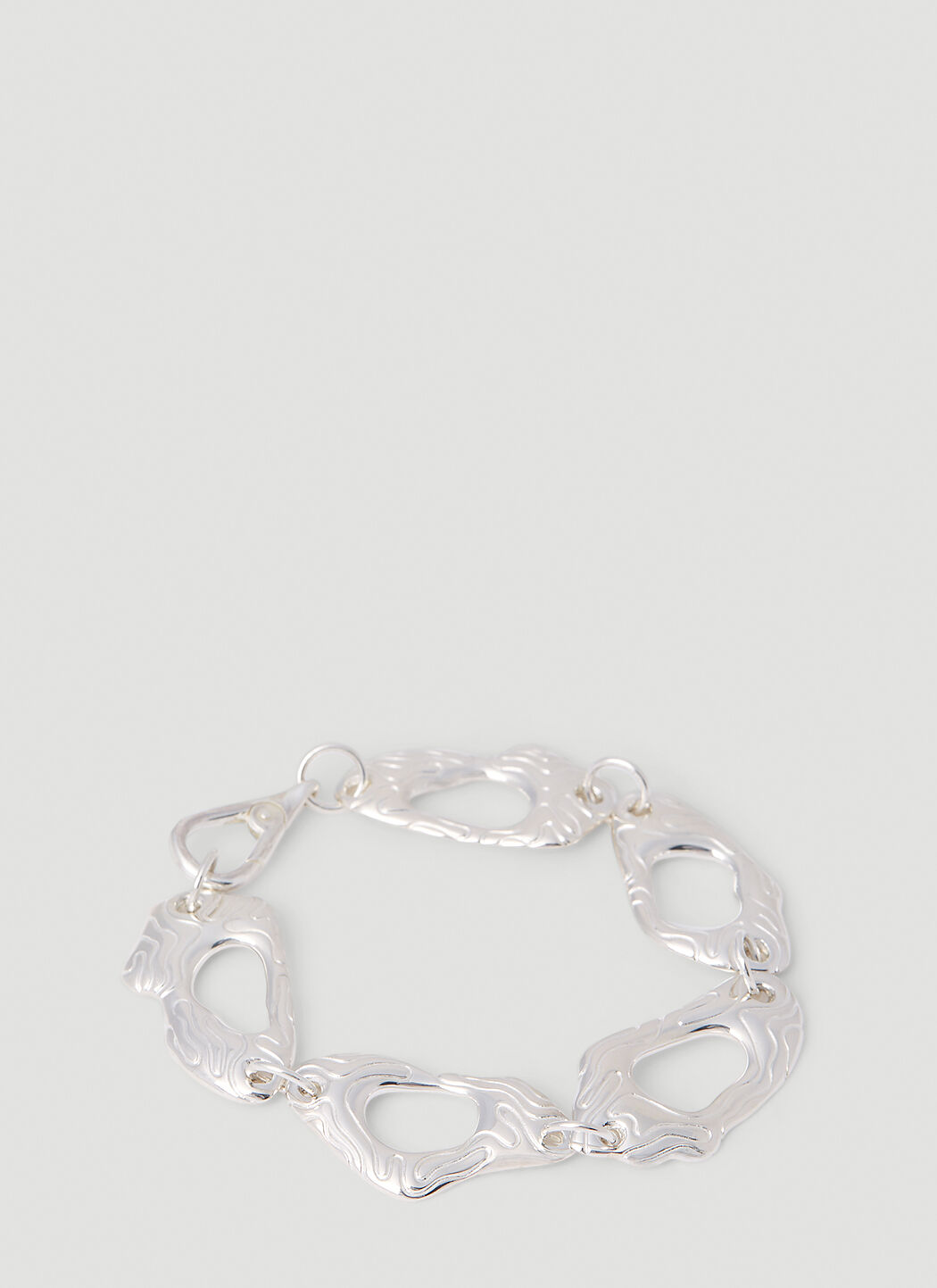 Octi Island Chain Bracelet in Silver | LN-CC®