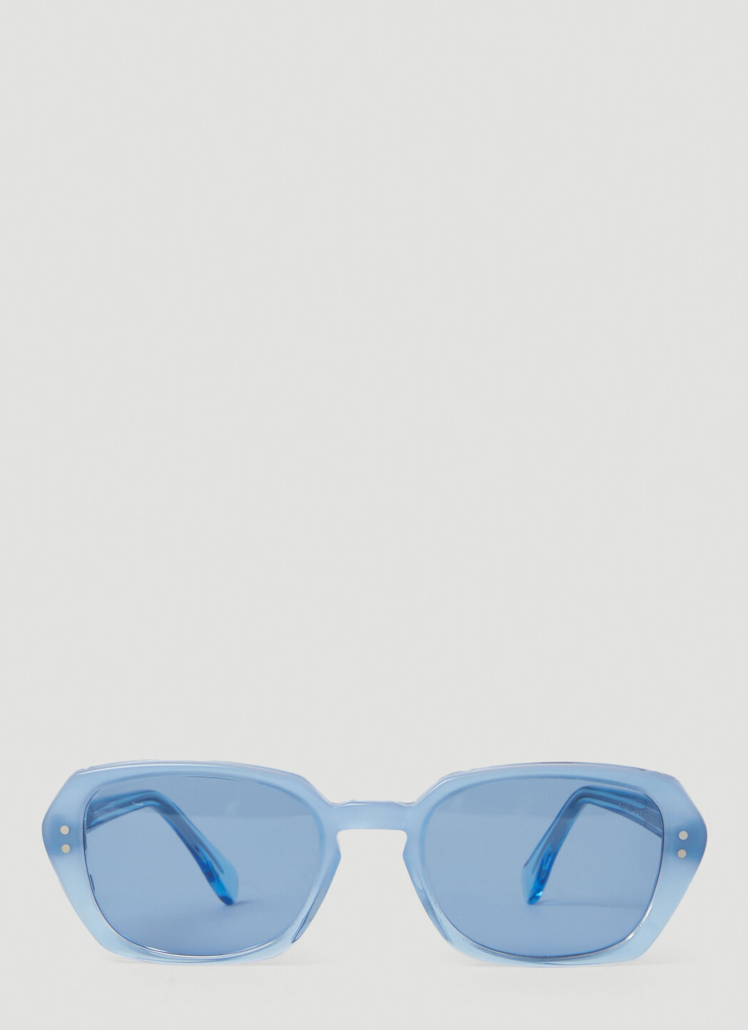 Forca by Lifestyle Blue Round Sunglasses for Men