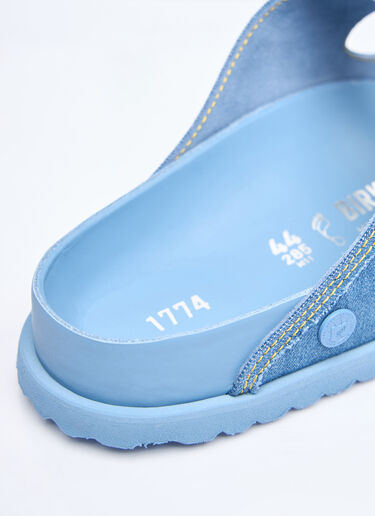 Birkenstock 1774 애리조나 스톤워시드 데님 샌들 블루 brs0258003