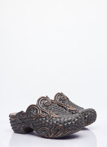 Y/Project Melissa Court Clogs Brown ypr0358018