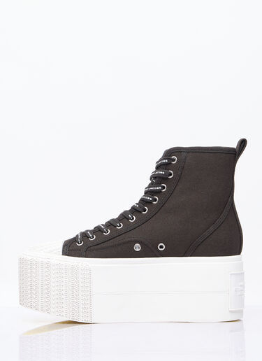 Marc Jacobs The High Top Platform Sneakers Black mcj0257001