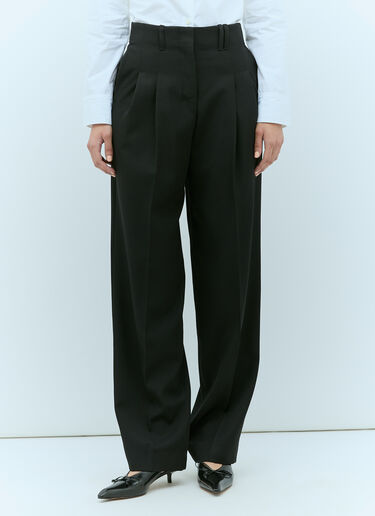 Jacquemus Women's Le Pantalon Titolo Pants in Black