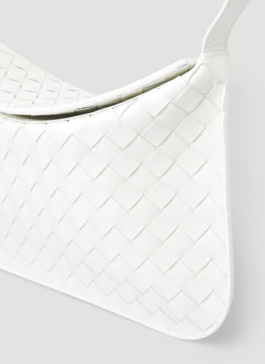 BOTTEGA VENETA 2900$ Small FLAP Bag - Bottega White Intrecciato