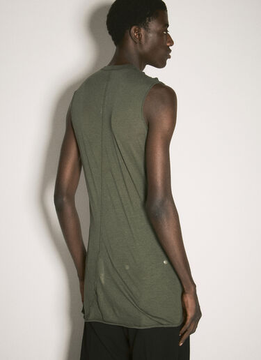 Rick Owens Jersey Tank Top Green ric0157002