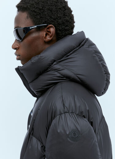 Moncler x adidas Originals Oreiller Long Down Coat Black mad0154004