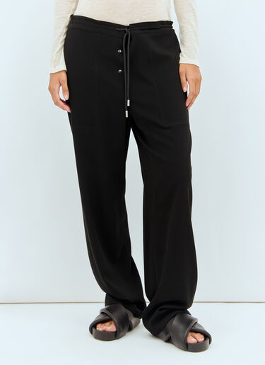 The Row Bonnette Pants Black row0258015