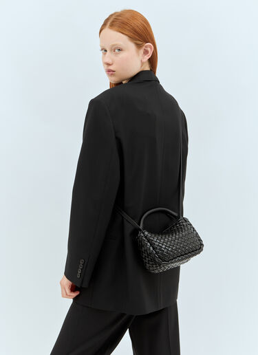 Bottega Veneta イントレチャート ハンドバッグ ブラック bov0258018