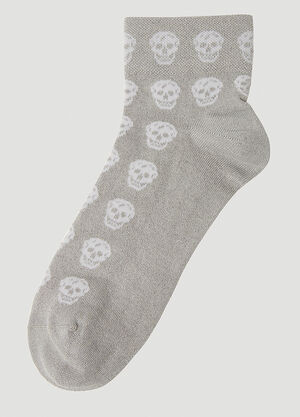 Burberry Short Skull Socks Black bur0255034