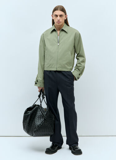 Bottega Veneta ラージループウィークエンダーバッグ ブラック bov0357001