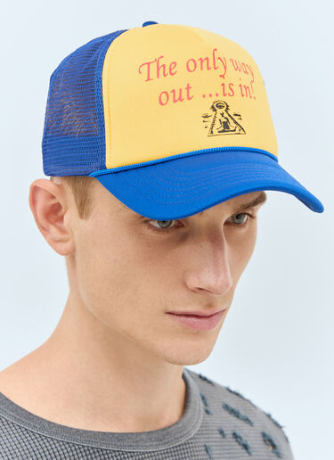 Gallery Dept. Only Way Out Baseball Cap Blue gdp0158045