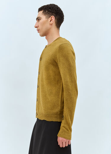 Acne Studios 크루넥 가디건 카키 acn0157006