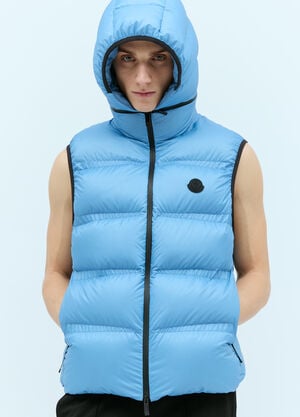 Stone Island Lausen Down Gilet 그린 sto0156013