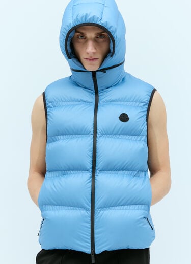 Moncler Lausen Down Gilet Blue mon0158004