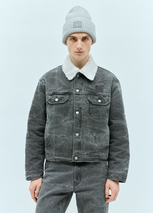 Acne Studios Padded Denim Jacket Grey acn0155001