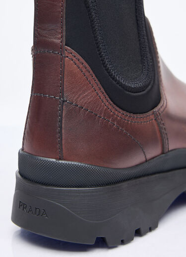 Prada Blixxen Boots Brown pra0158018