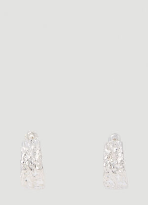 Octi Avocado Lava Earrings Silver oct0354005