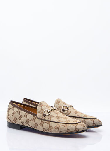 Gucci Jordaan Loafers Beige guc0257051