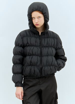 TOTEME Medonte Short Down Jacket Brown tot0258015