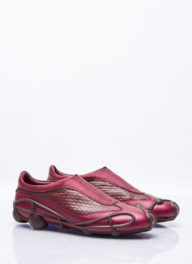 ECCO.Kollektive x Kiko Kostadinov Jemison Slip On Shoes Burgundy atk0358001