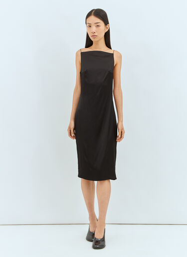 Jacquemus La Robe Spoglio Dress Black jac0258021