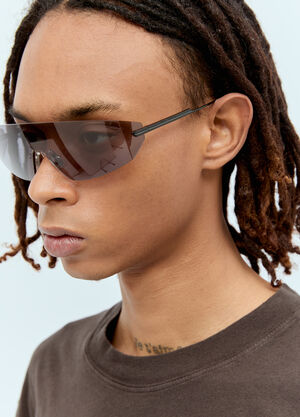 Jacquemus Futuristic 盾形太阳眼镜  金色 jas0256001