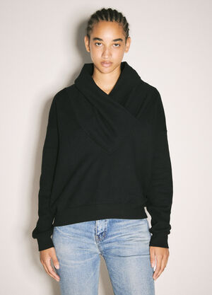 Alexander Wang V Neck Sweatshirt Grey awg0258007