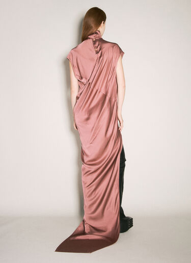 Rick Owens EDFU T Maxi Dress Pink ric0258002