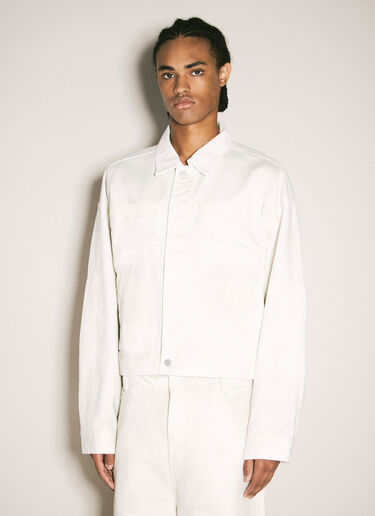 Entire Studios Gem Denim Jacket White ent0157005