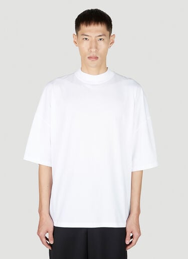 Jil Sander モックネックTシャツ ホワイト jil0151003