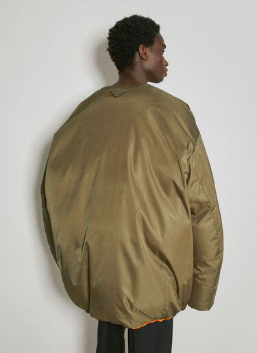 Prada Re-Nylon 다운 재킷 그린 pra0154002