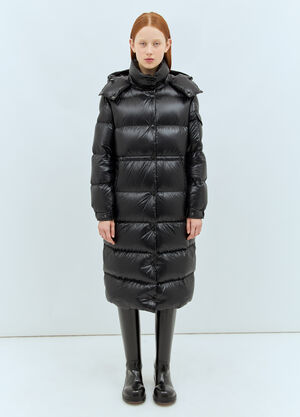 Moncler Cavettaz Long Down Coat Dark grey mon0258001