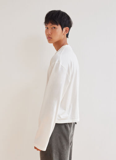 RIER Long-Sleeve Jersey T-Shirt White rrr0158014