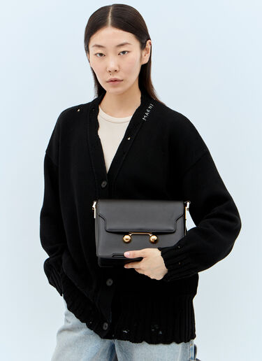 Marni Medium Tunkaroo Shoulder Bag Black mni0257030