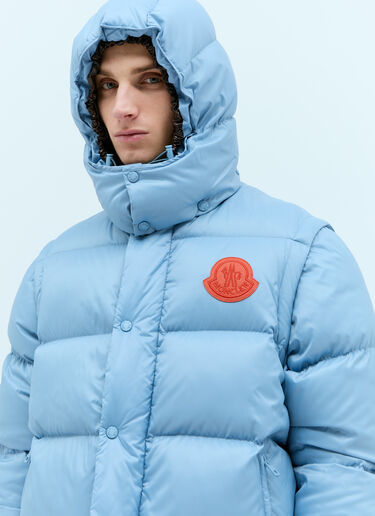 Moncler 사이클론 2-In-1 다운 재킷 블루 mon0157015