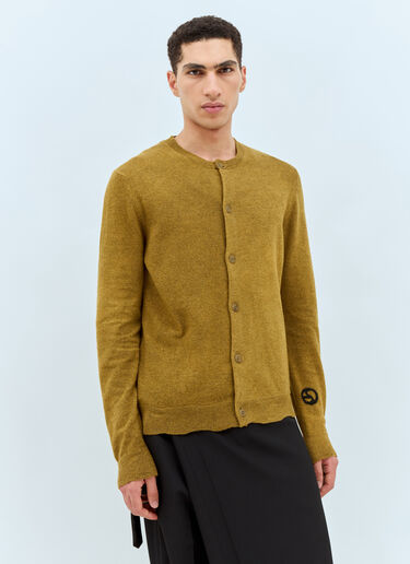 Acne Studios Crewneck Cardigan Khaki acn0157006