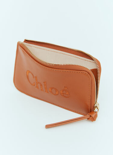 Chloé Sense Small Purse Cardholder Brown chl0255064