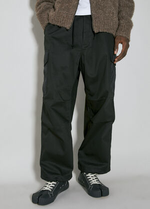 Comme des Garçons Homme Drawstring Waist Pants Black cdh0156013